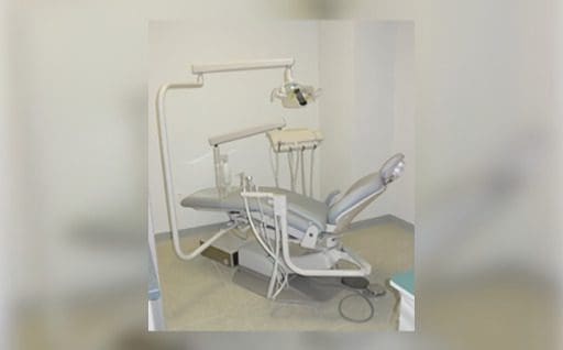 A dental chair