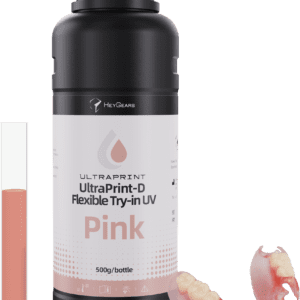 UltraPrint-Dental Flexible Try-in UV (Pink) – 500g